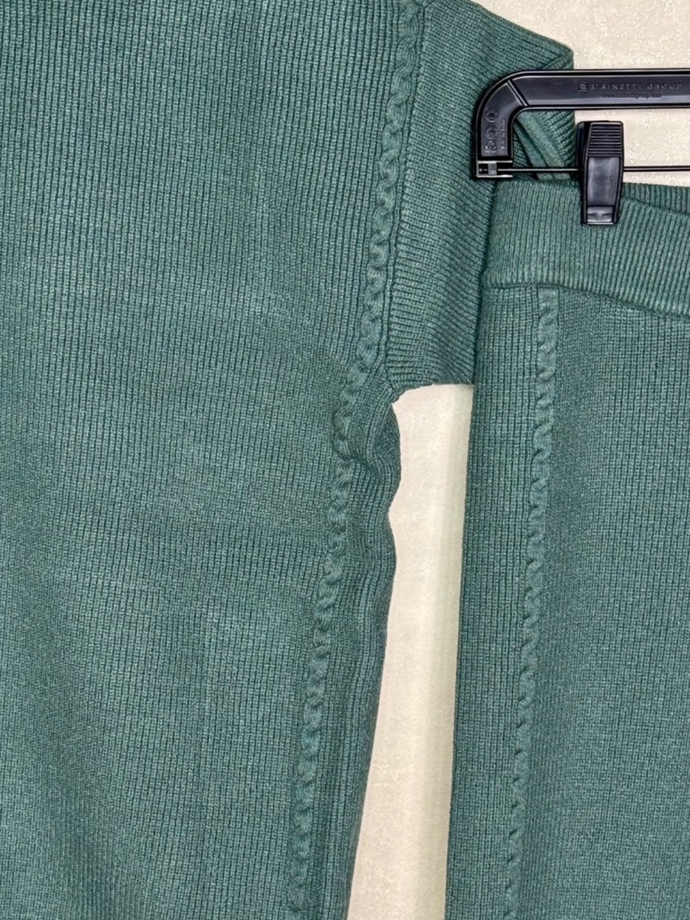 Zenana Premium Viscose Blend Ash Jade Knit Pants Set NWOT - Picture 2 of 8